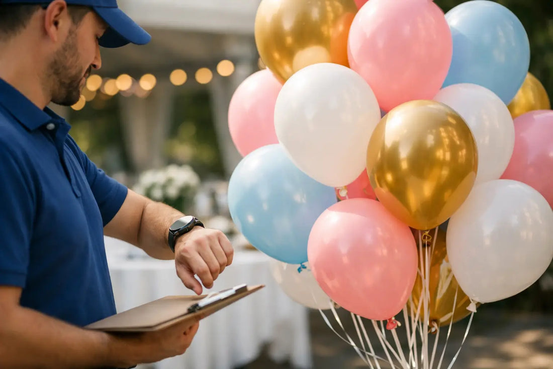 When to Schedule Balloon Delivery for Events