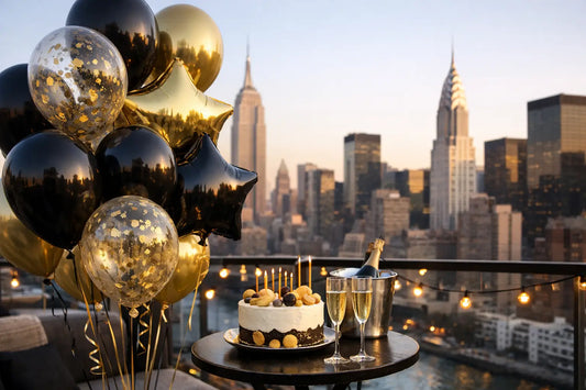 Luxury Birthday Balloons Manhattan Style