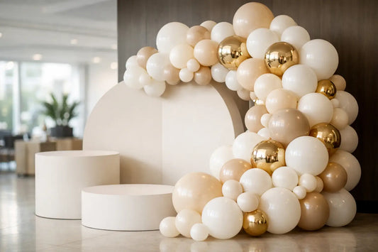 Branded Balloon Installation That Looks Refined