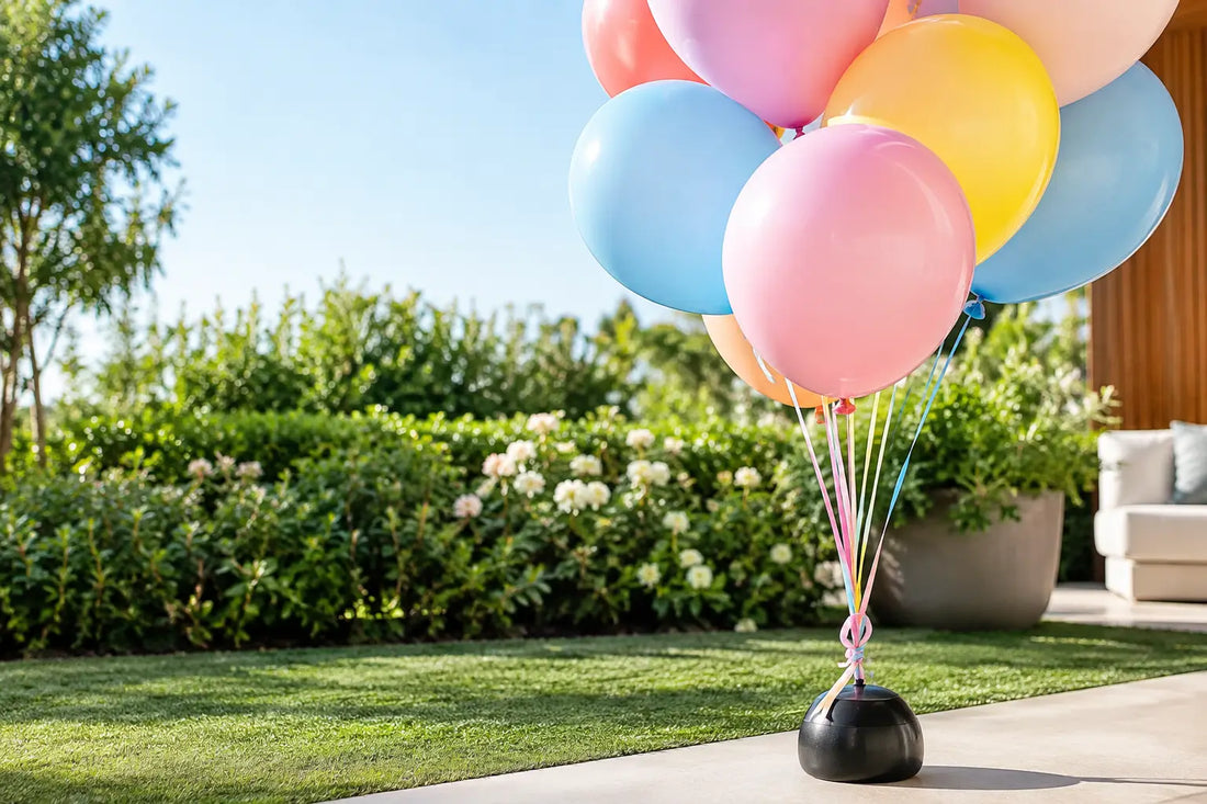 How to Secure Outdoor Balloons Without Spoiling Style