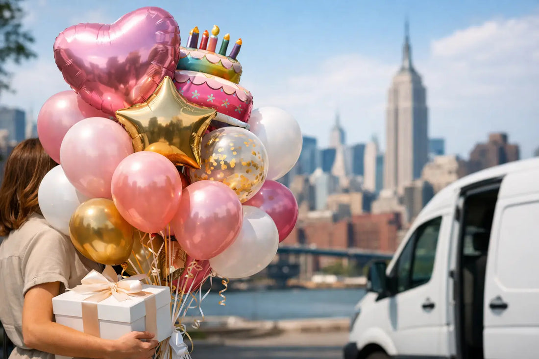 Birthday Balloon Delivery NYC, Styled Beautifully