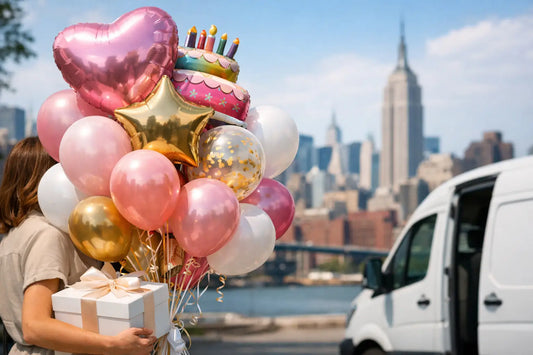 Birthday Balloon Delivery NYC, Styled Beautifully