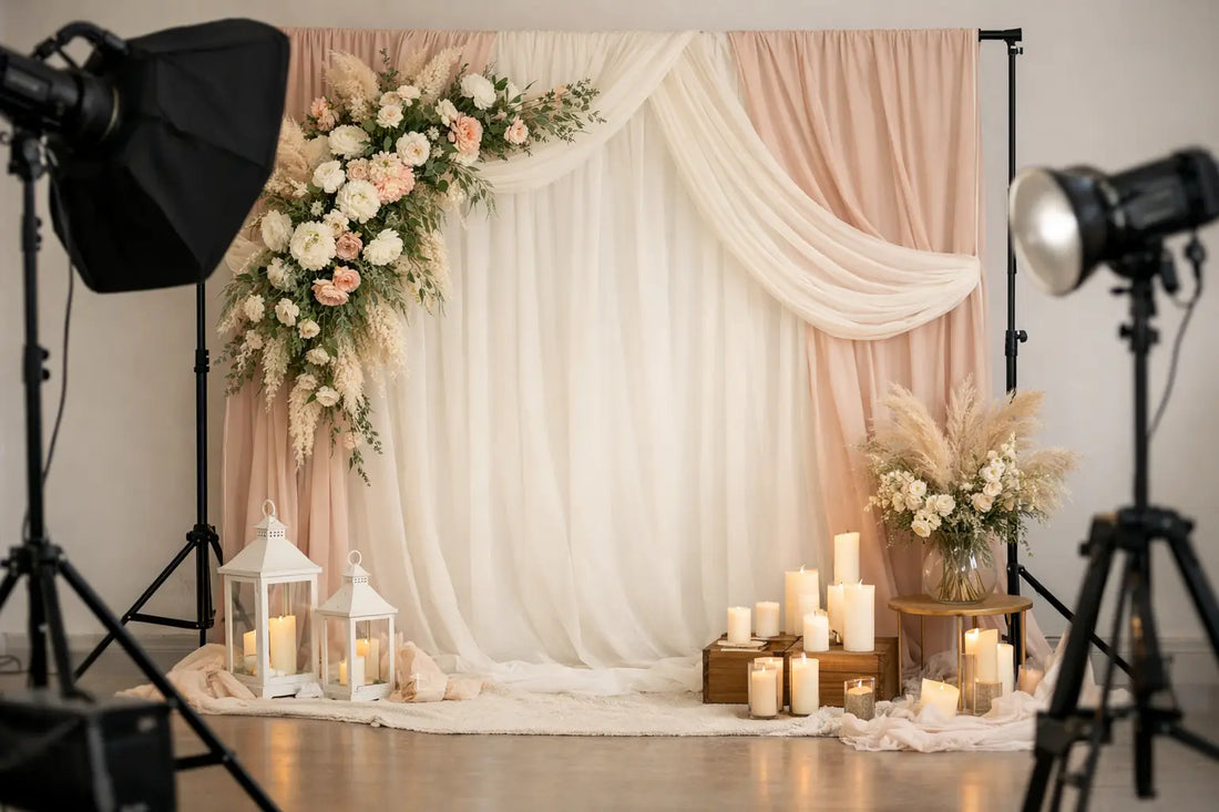 How to Decorate Photo Backdrops Beautifully