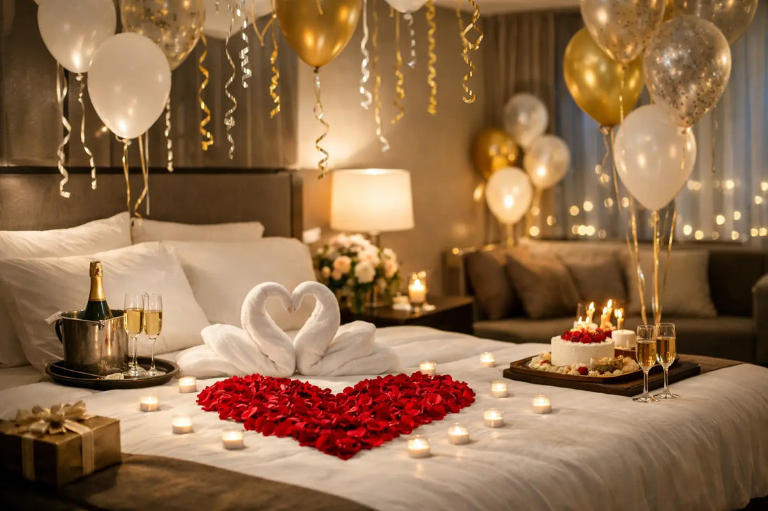 How to Decorate Hotel Rooms for a Celebration