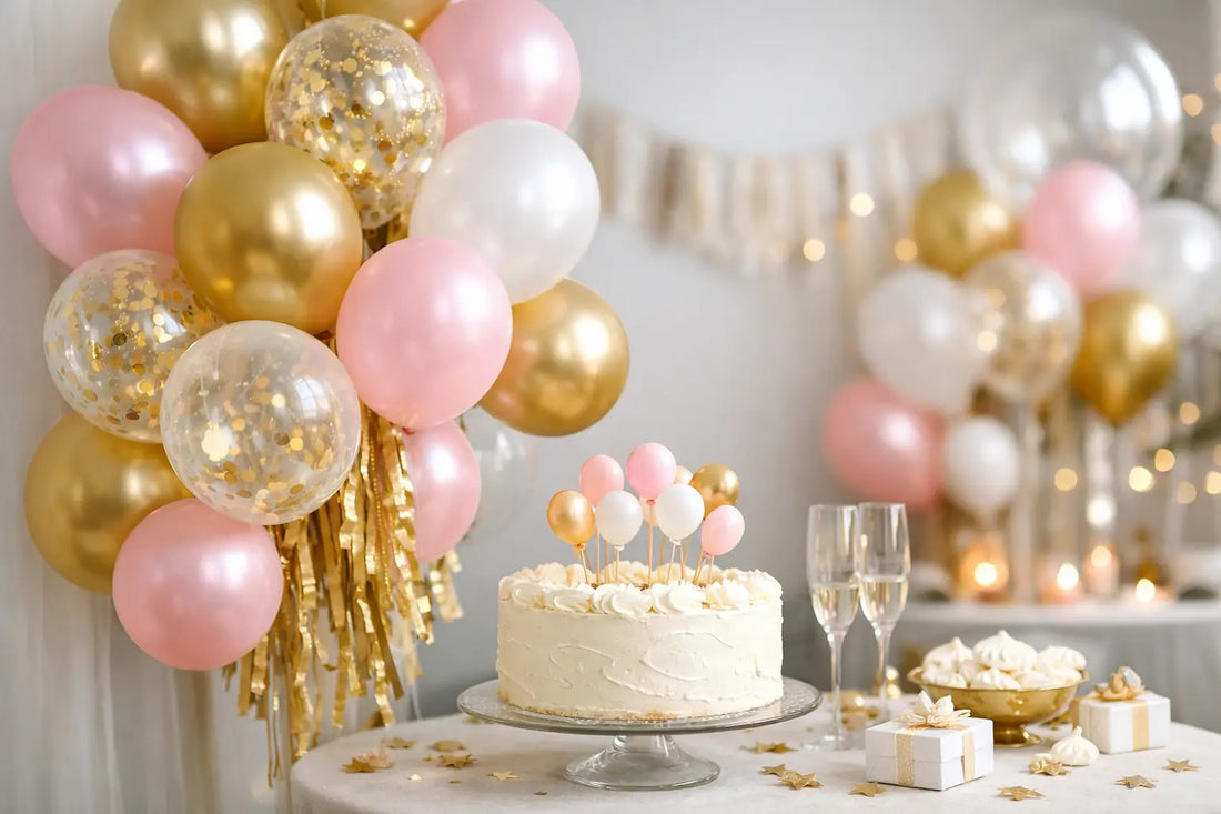 How to Style Birthday Balloons Beautifully