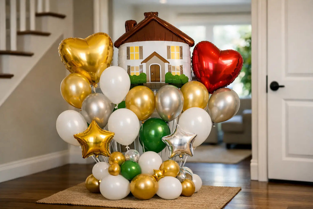How to Style Welcome Home Balloons