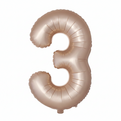 Matte Starlight Gold Number 3
