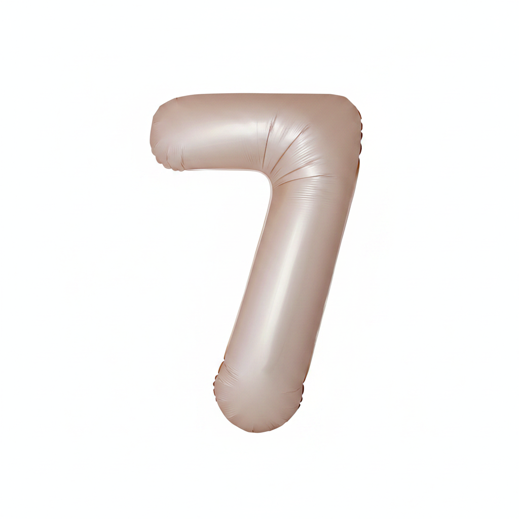 Matte Starlight Gold Number 7