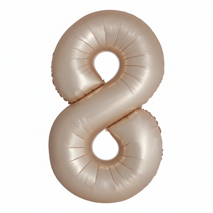 Matte Starlight Gold Number 8