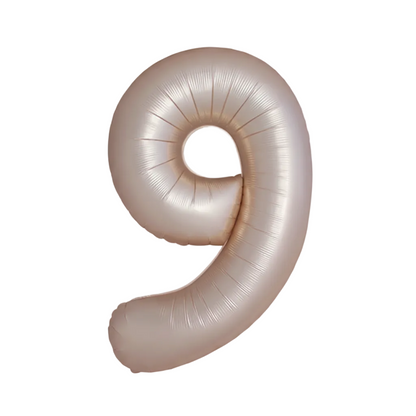 Matte Starlight Gold Number 9